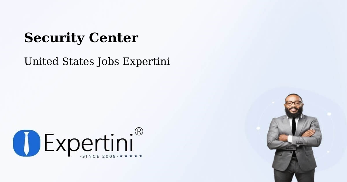Security Center - United States Jobs Expertini
